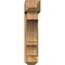 Ekena Millwork Balboa Craftsman Rough Sawn Bracket w/ Offset Brace, Western Red Cedar, 8"W x 32"D x 36"H BKT0806X32X36BOA04RWR - alternate 4